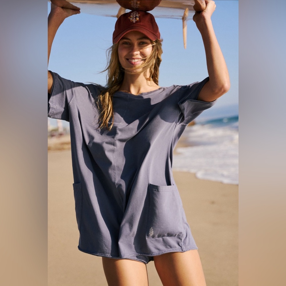 Free People Hot Shot Romper